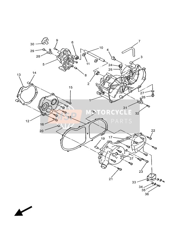 4VPE51210000, Carter 2, Yamaha, 1